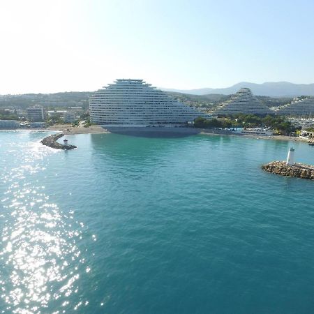 Studio Renove En Bord De Mer Avec Terrasse, Parking Et Wifi A Villeneuve-Loubet - Fr-1-252A-29 Eksteriør billede
